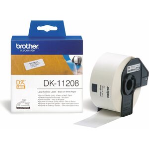 Tarrarulla Brother DK-11208 38x90mm/400kpl suuri osoitetarra
