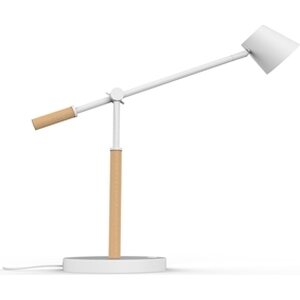 Työpistevalaisin Unilux Vicky LED valkoinen/pyökki