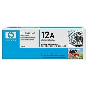 Värikasetti HP 12A Q2612AD musta 2 kpl