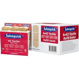 Kangaslaastari Salvequick 6444 6x40 kpl