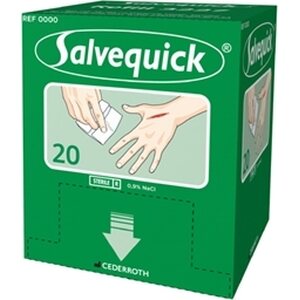 Haavapyyhe Salvequick/20 kpl
