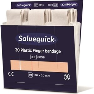 Kangaslaastari Salvequick pitkä kiinnitysteippi 6496 6x30kpl