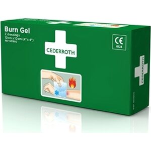 Palovammataitos Cederroth Burn Gel 10x10 cm/2 kpl