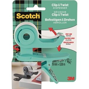 Teippiteline Scotch C19 Clip & Twist