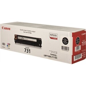 Värikasetti laser Canon 731 BK LBP7100/MF8230 musta