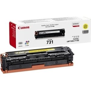 Värikasetti laser Canon 731 Y LBP7100/MF8230 keltainen