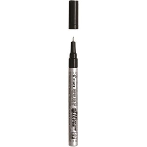 Maalikynä Pilot Super Color EF hopea