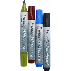 Taulutussi Friendly Marker pyöreä 4 väriä