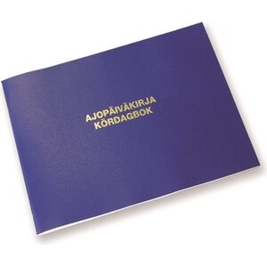 Ajopäiväkirja 186 A5L/32 vapaa autoetu