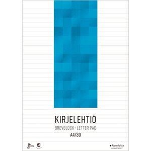 Kirjelehtiö A4/30