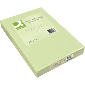 Kopiopaperi Q-C A4 80g vaaleanvihreä 500 arkkia