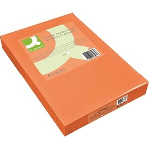 Kopiopaperi Q-C A4 80g oranssi 500 arkkia
