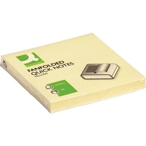 Viestilappu Q-C 76x76mm Z-note keltainen