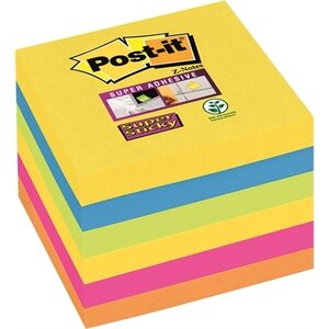 Viestilappu Super Sticky Rio de Janeiro 76x76/6 kpl