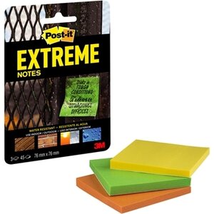 Viestilappu Post-it Extreme 76x76 mm 3 kpl