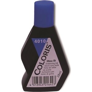 Leimasinväri STK Coloris 4010 28ml sininen