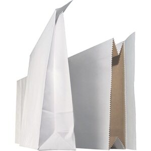 Tarranäytepussi NP1TV 22x43x6 cm valkoinen /100
