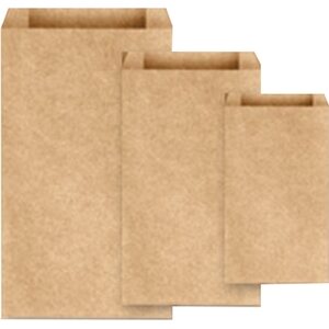 Paperipussi mini 270x150x70mm ruskea 500kpl
