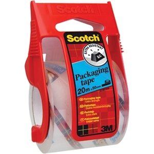 Pakkausteippi Scotch Extra vahva E5020 katkaisulaitteella