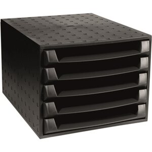 Laatikosto Box 5-os Ecoblack musta