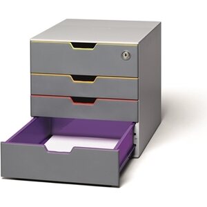 Laatikosto Varicolor Safe 4-osainen lukittava monivärinen