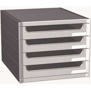 Laatikosto Big-box 4-osainen harmaa