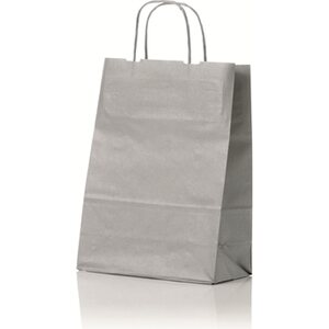 Lahjakassi M 220x100x310mm hopea