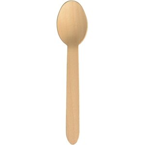 Ruokalusikka puinen 16 cm FSC 100kpl