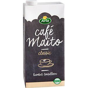 Arla kahvimaito UHT laktoositon 1l