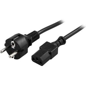 Virtakaapeli CEE 7/7 - C13 suorat liittimet