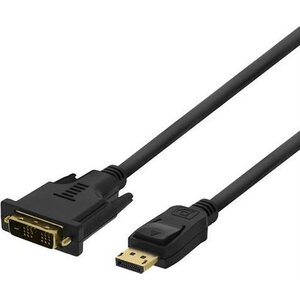 Näyttökaapeli DisplayPort uros - DVI-D Single Link uros