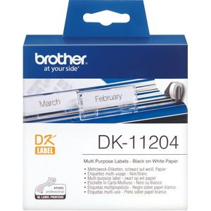 Tarrarulla Brother DK-11204 17x54mm 400kpl