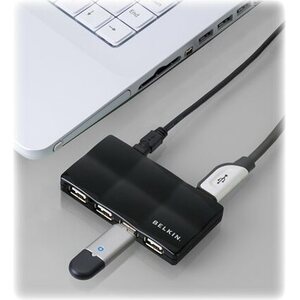 HUB USB Belkin 7-porttinen kannettava USB 2.0