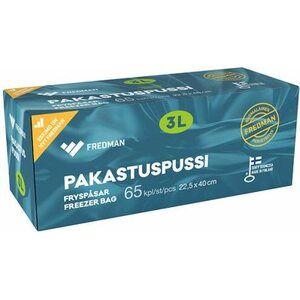 Pakastuspussi Fredman 3L 65kpl
