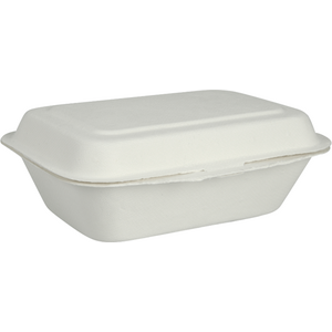 Take away rasia bagassi 185 x 135,9 x 65mm 1-os. valkoinen 50kpl