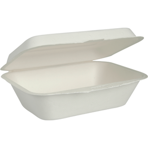 Take away rasia bagassi 185 x 135,9 x 65mm 1-os. valkoinen 50kpl
