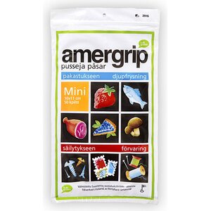 Grip-pussi Amergrip mini 100x110 50 pussia