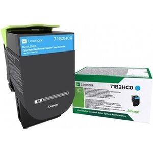 Värikasetti laser Lexmark 71B2HC0 CS/Cx417dn sininen