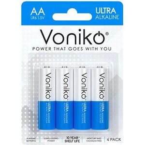 Paristo Voniko 2950mAh AA LR6/4 kpl ultra alkali