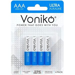 Paristo Voniko 1300mAh AAA LR3/4 kpl ultra alkali