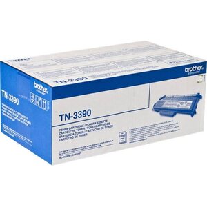 Värikasetti Brother TN-3390 musta 12 tuh.