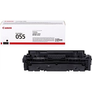 Värikasetti laser Canon 055 BK LBP664/MF742 musta