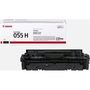 Värikasetti laser Canon 055H Y LBP664/MF742 keltainen