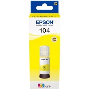 Epson 104 EcoTank Keltainen pullo (WE)