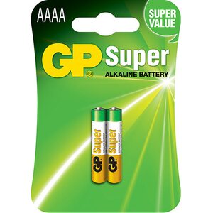 GP super alkali AAAA LR61 2kpl