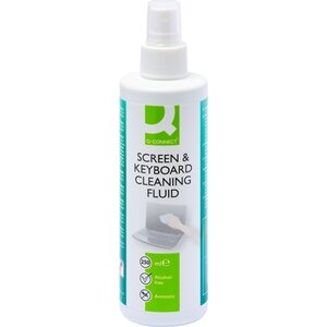 Puhdistusaine Q-C näytölle ja näppäimistölle 250ml