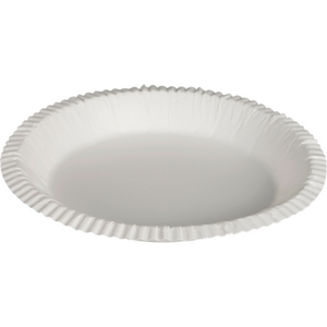 Kartonkilautanen 19cm 400ml valkoinen 100kpl