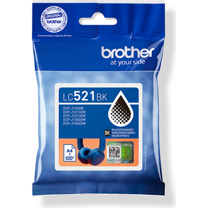 Brother LC-521BK musta kasetti