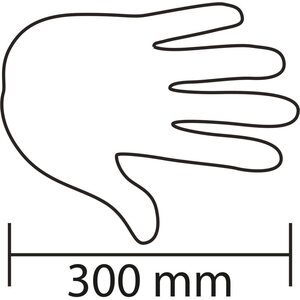 Nitriilikäsine pitkävartinen 100kpl puuteriton