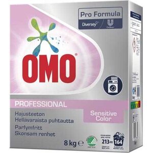 Omo Professional Sensitive Color pyykinpesujauhe 8kg